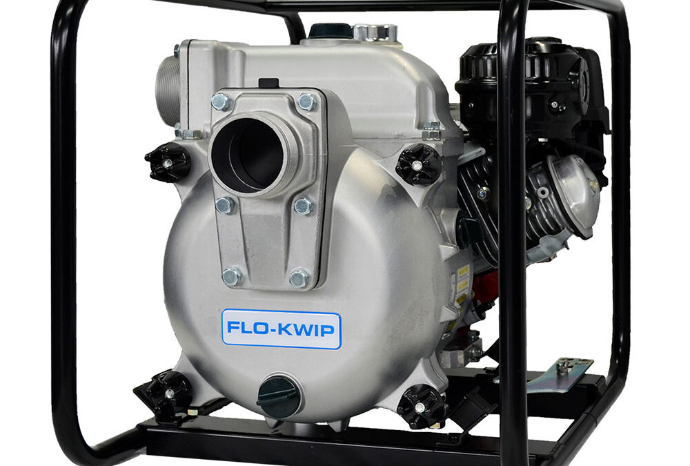 FLO-KWIP KTH-100X 4”(100mm) Heavy-Duty Self-Priming Trash Pump