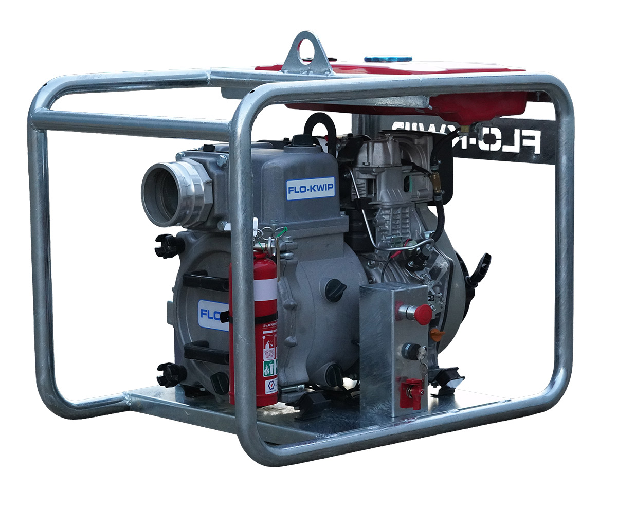 FLO-KWIP FTHZ-80S/E 3" Diesel Trash Pump