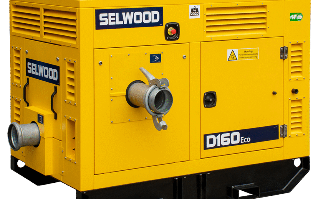 Selwood D160 Eco5 6″ High Volume Dewatering Pump